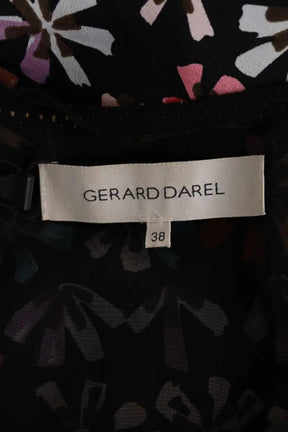 Robe Gerard Darel Noir en Soie
