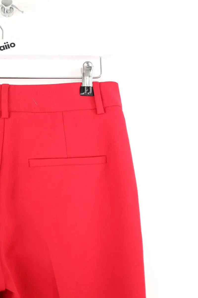 Pantalon droit Petite Mendigote  Rouge
