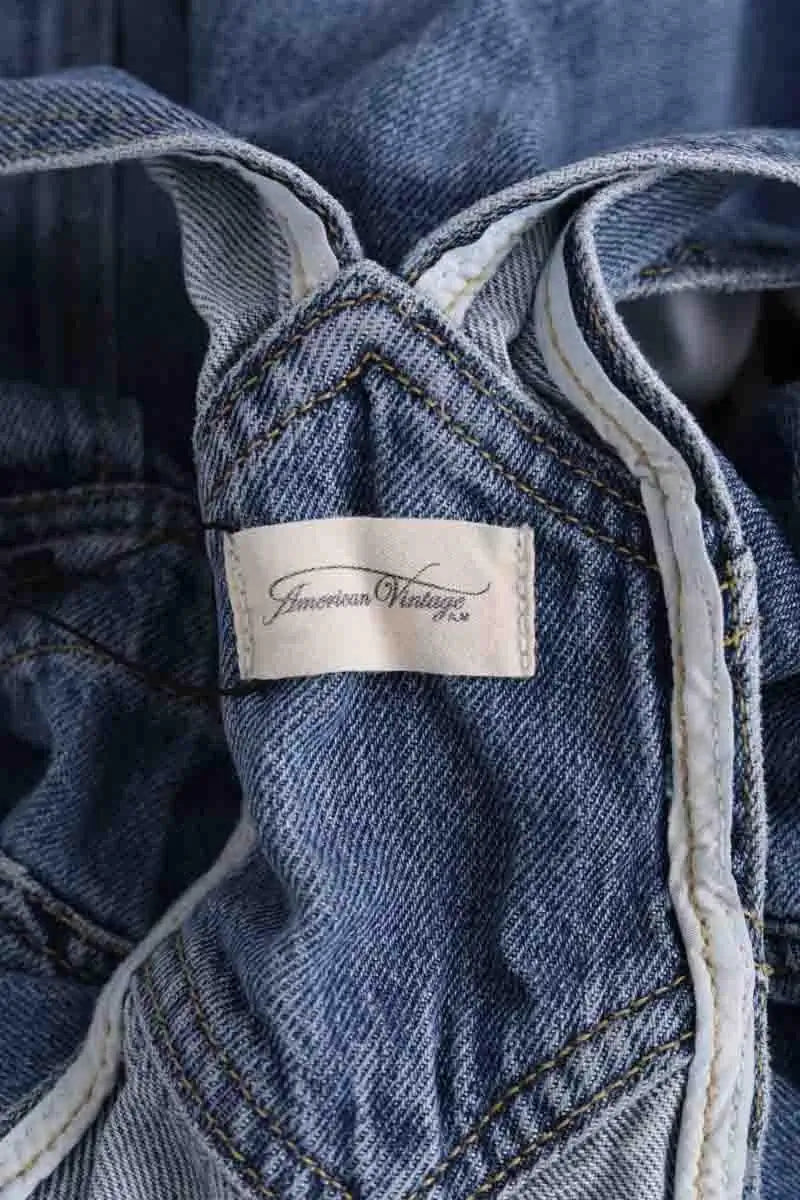 Combinaison American Vintage Bleu en Coton