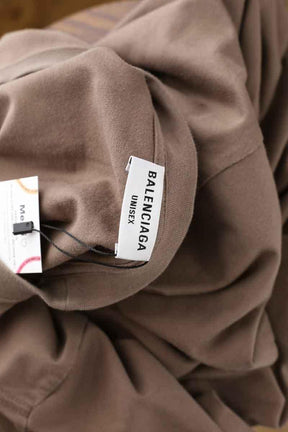 T-shirts Balenciaga  Marron