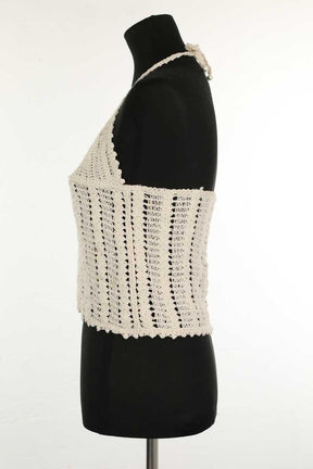 Tops sans manche Other Brand  Ecru