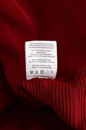 Robe Sandro Rouge en Synthétique