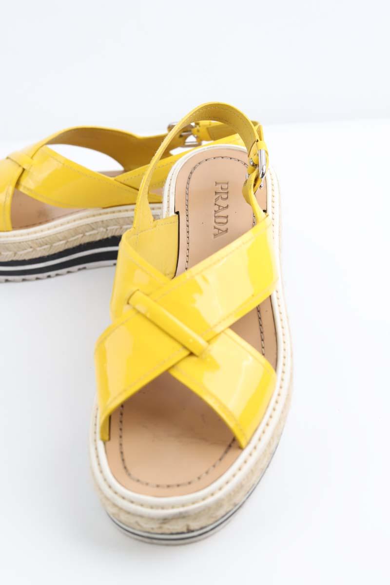 Sandales Prada  Jaune