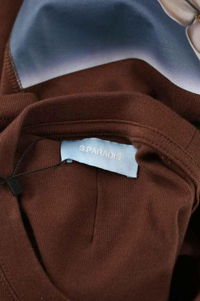 T-shirt 3.Paradis  Marron
