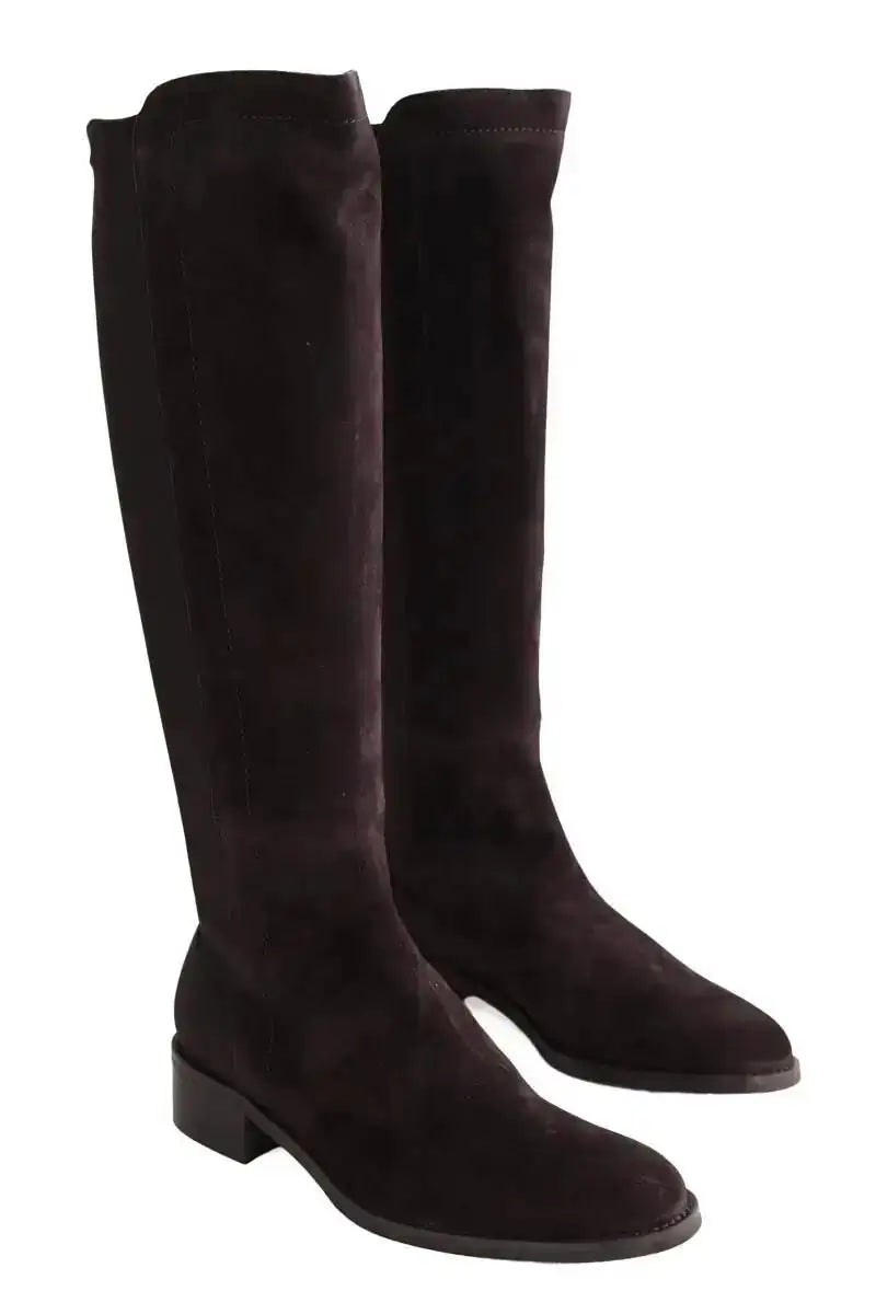 Bottes LK Bennett Tallis Marron en Daim
