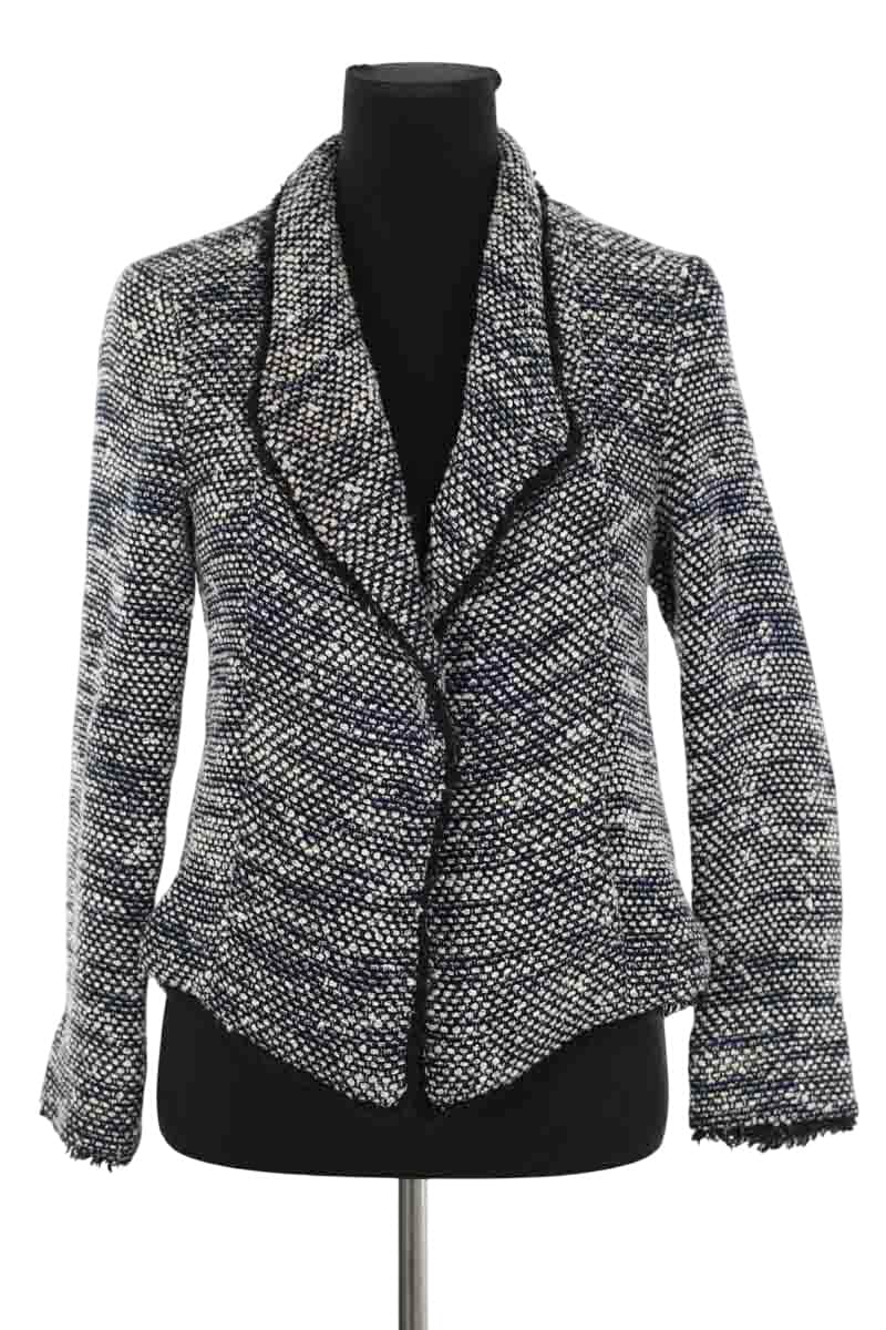 Veste Gerard Darel Marine en Coton, taille S - Seconde Main