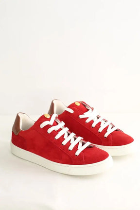 Baskets Longchamp  Rouge