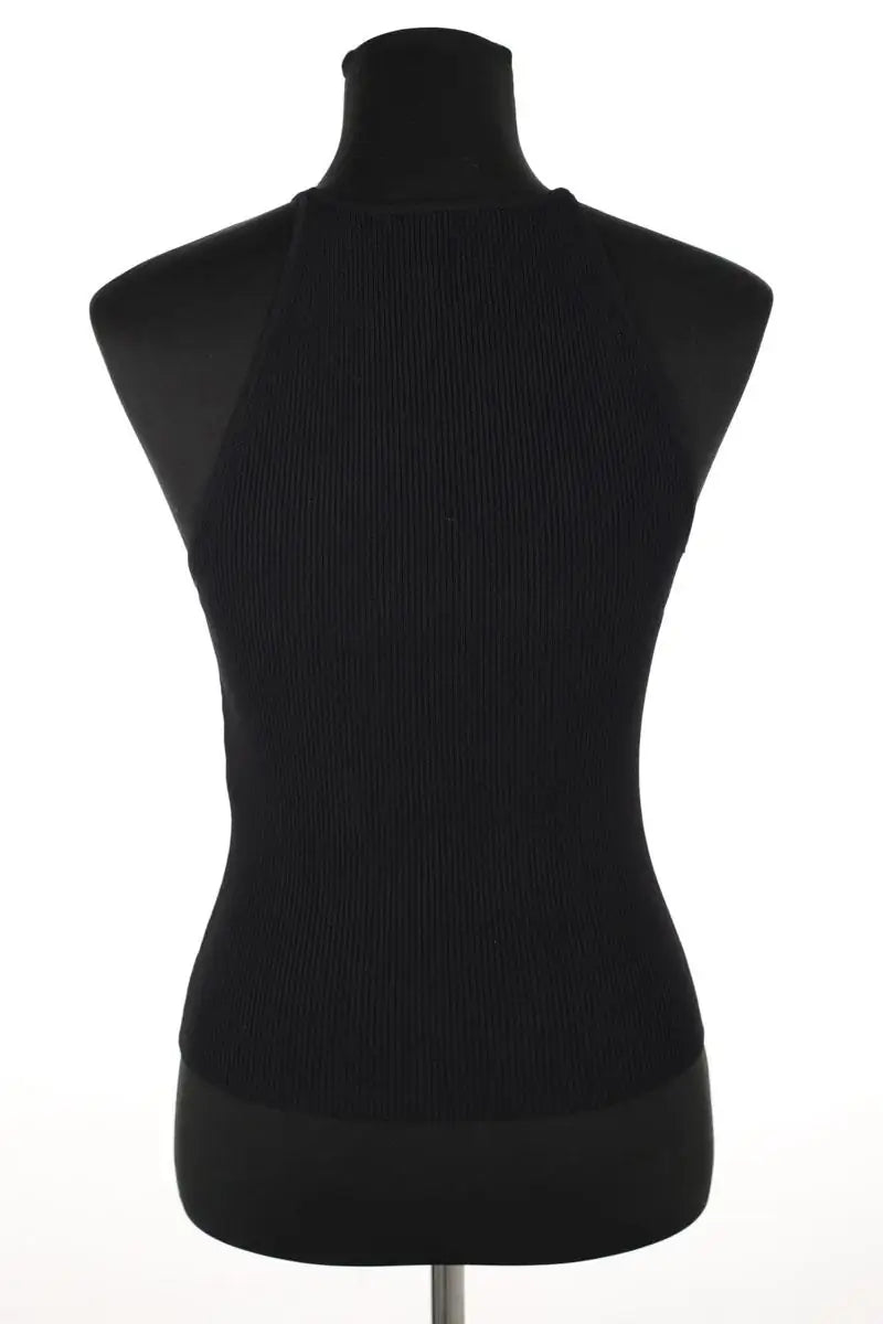 Top sans manche Maje  Noir