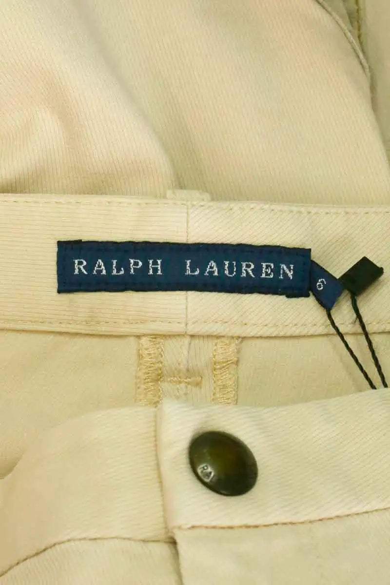 Jean slim Ralph Lauren Beige en Coton