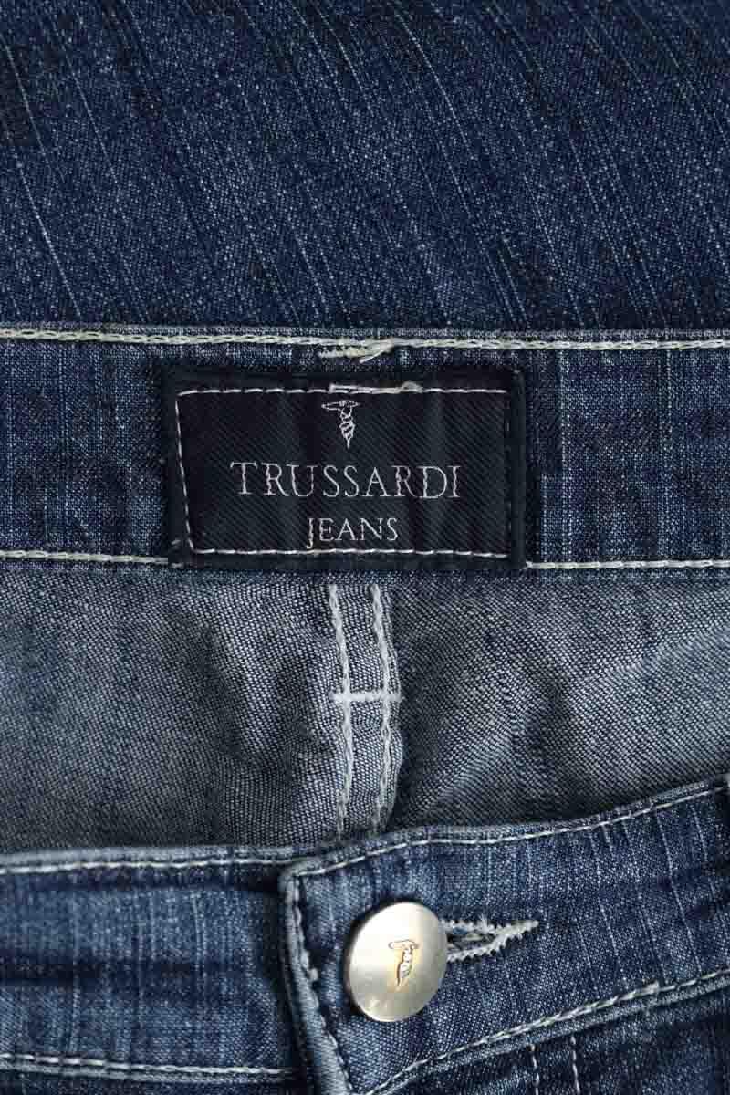 Droit Trussardi Jeans  Bleu