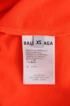 T-shirt Balenciaga Orange en Coton