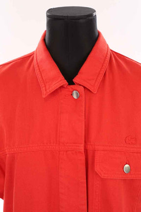 Mi-longueur Lacoste  Rouge