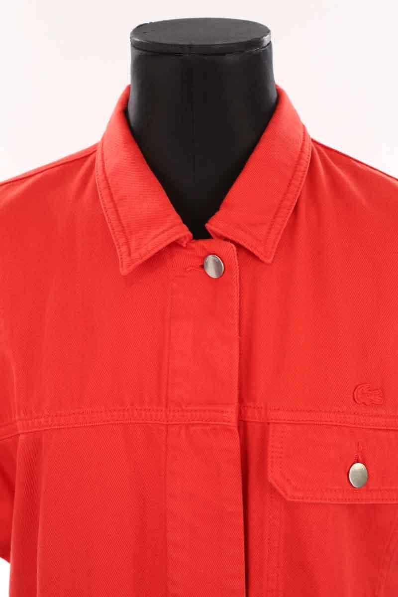 Mi-longueur Lacoste  Rouge
