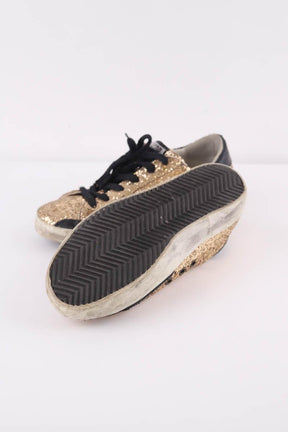 Baskets Golden Goose Superstar Doré