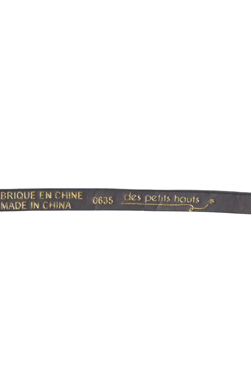 Ceinture Des Petits Hauts Gris en Paillettes