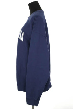 Sweatshirt Sporty & Rich Bleu en Coton