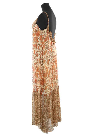 Mi-longueur Léonie  Beige