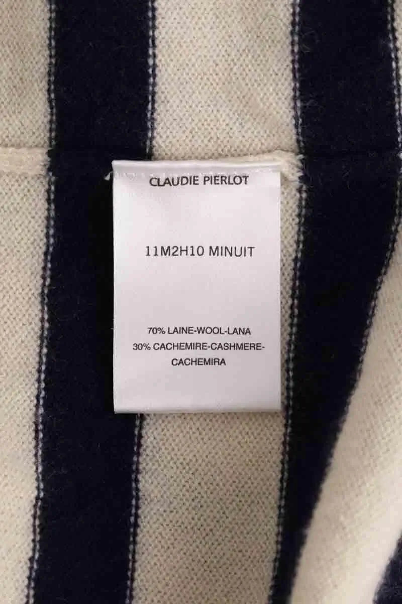 Pull Claudie Pierlot Ecru en Laine