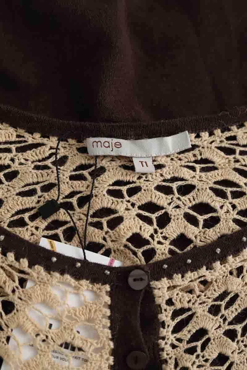 Tops sans manche Maje  Marron