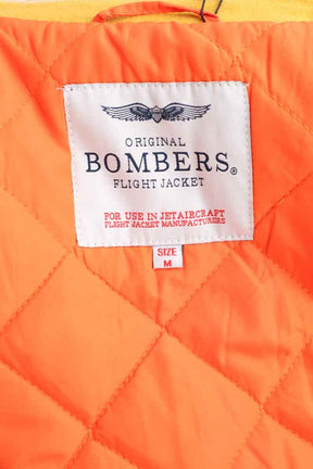 Manteau Bombers  Jaune