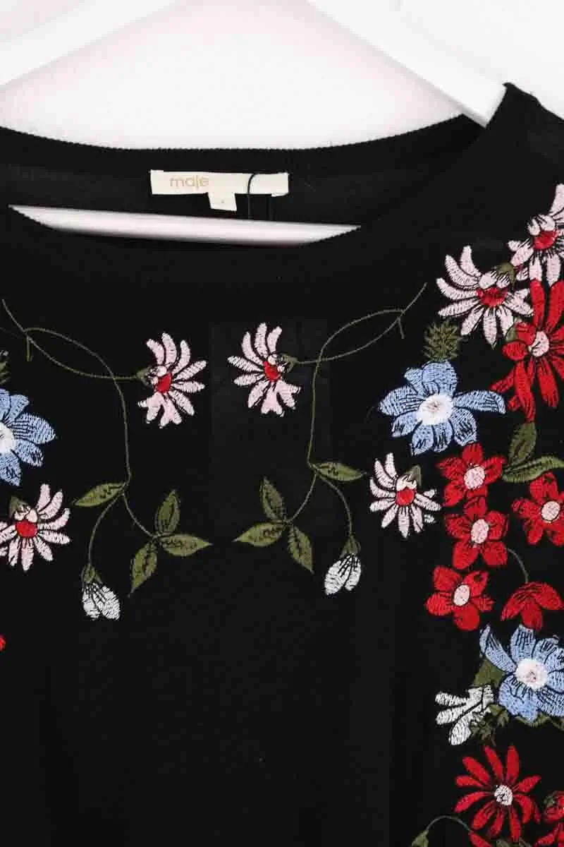 Pull Maje Multicolore en Laine