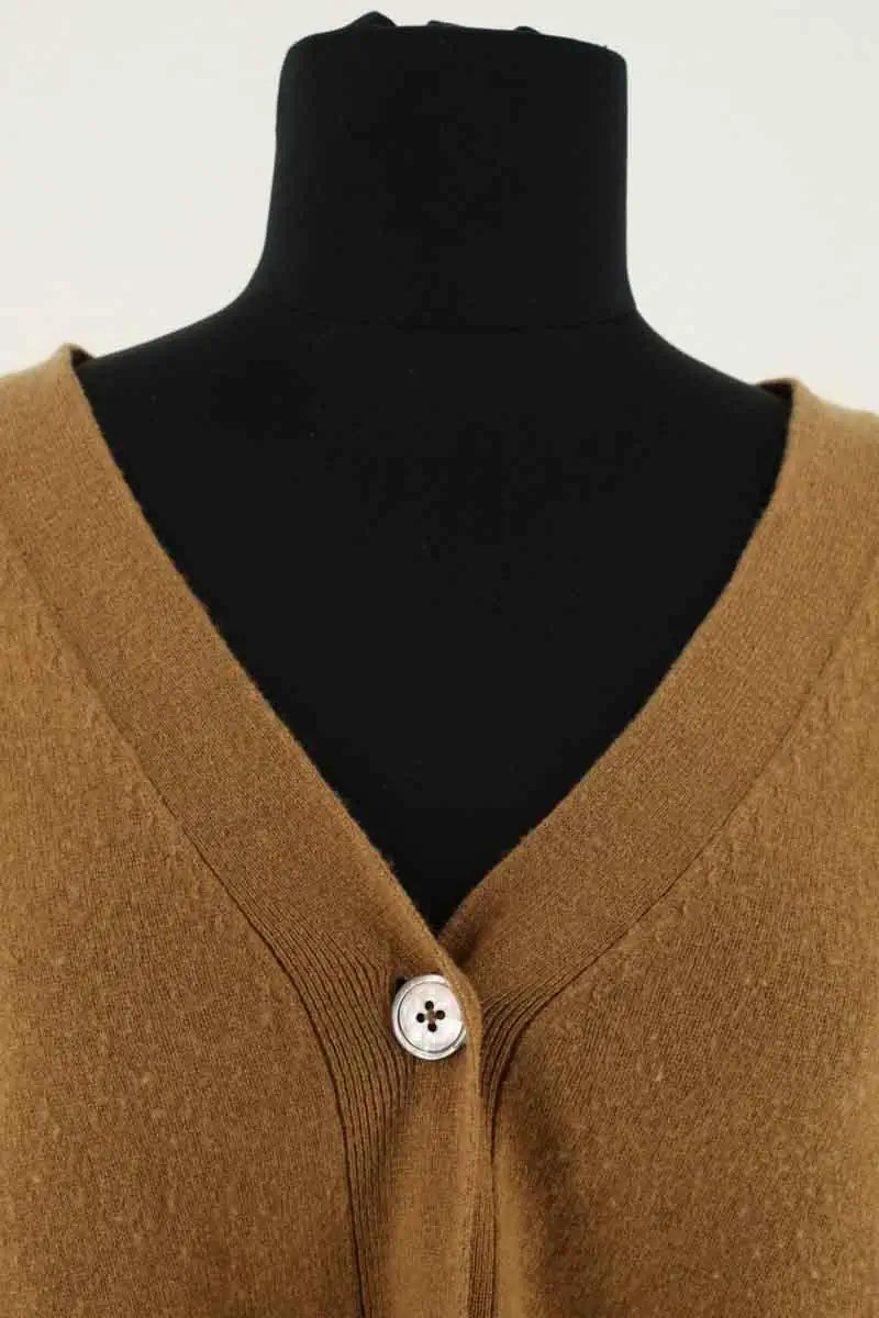 Cardigan Vanessa Bruno Kaki en Laine