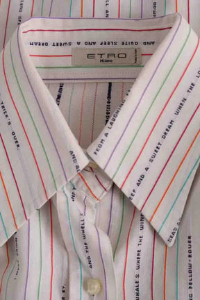 Chemise Etro Blanc en Coton