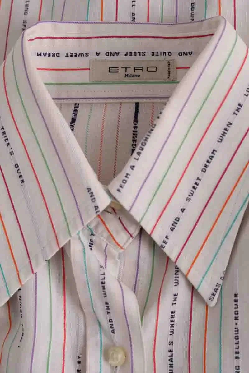 Chemise Etro Blanc en Coton