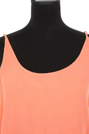 Top sans manche Bash Orange en Polyester