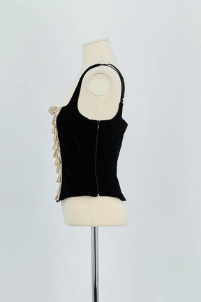 Tops sans manche Valentino  Noir