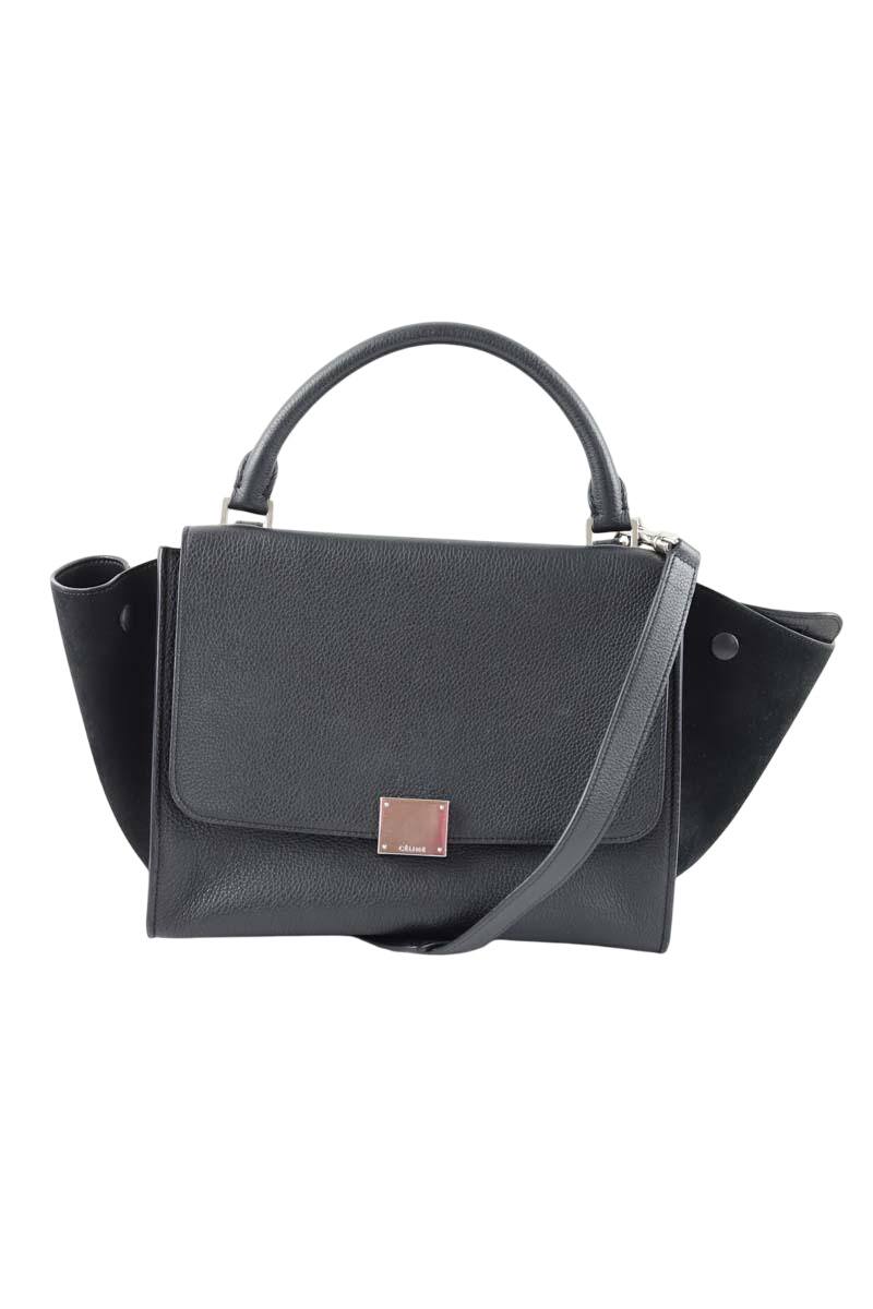 Sacs à bandoulière Celine Trapeze Noir
