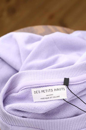 Sweatshirts Des Petits Hauts  Violet