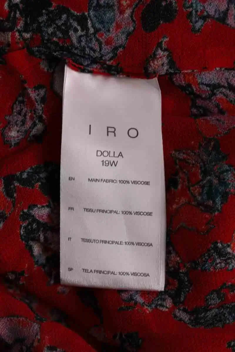 Blouse Iro Dolla Rouge en Viscose