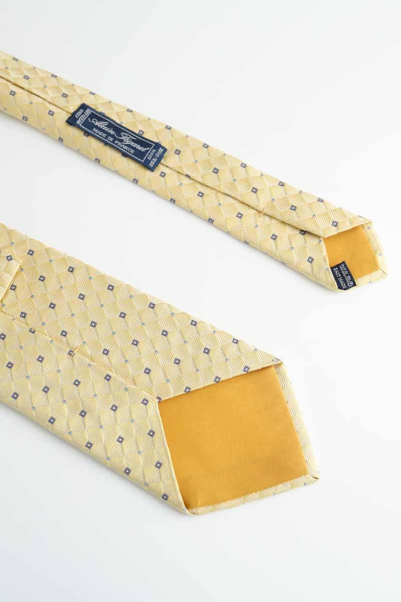 Cravate Figaret  Jaune