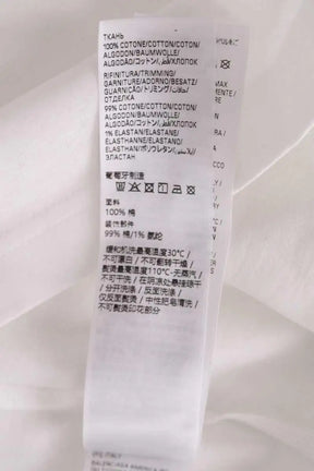 T-shirt Balenciaga Blanc en Coton