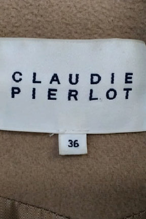 Trench-coat Claudie Pierlot  Camel