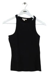Top sans manche Sézane Noir en Coton, taille S - Seconde Main
