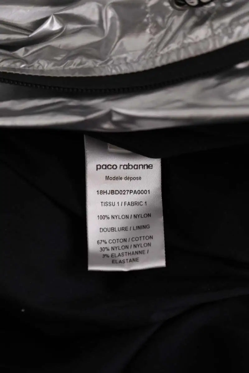 Veste Paco Rabanne Argent en Synthétique