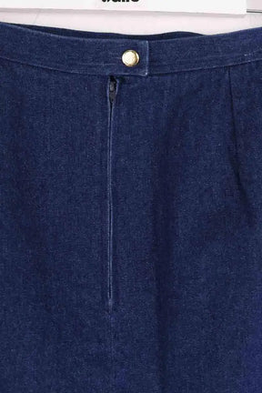 Jupe Burberry Bleu en Coton