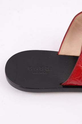 Sandales Gucci  Rouge