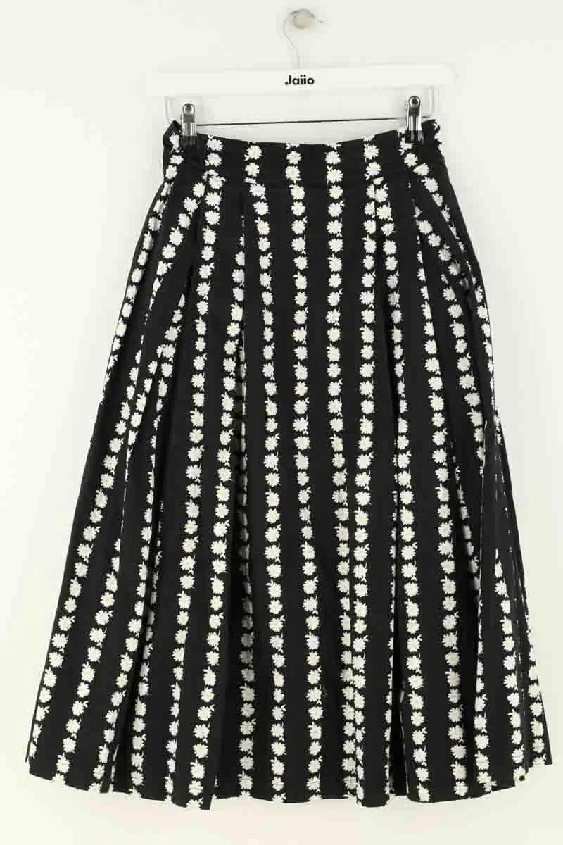 Jupe Maje Noir en Coton