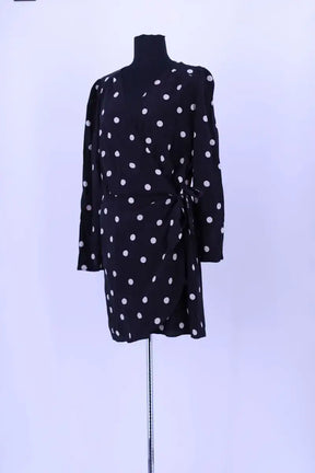 Robe Sézane Noir en Soie