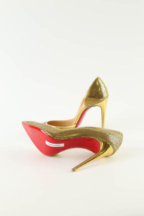 Talons Christian Louboutin  Doré