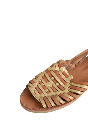 Espadrilles Leon & Harper Marron en Cuir