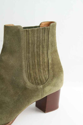 Boots western Sézane  Kaki