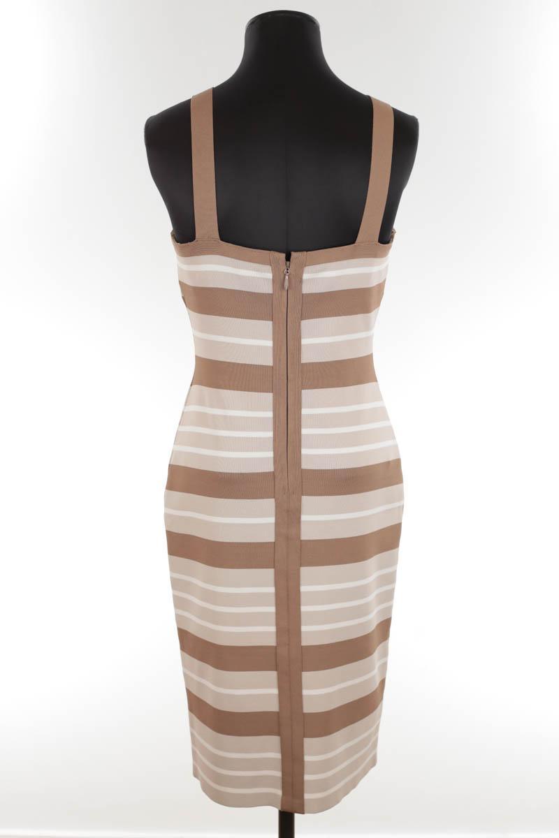 Mi-longueur Herve Leger  Beige