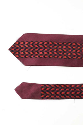 Cravate Boss  Bordeaux