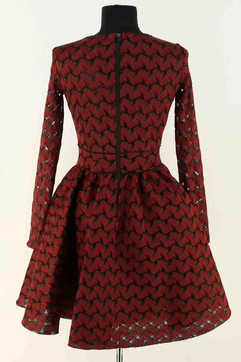 Robe Maje Rouge en Synthétique
