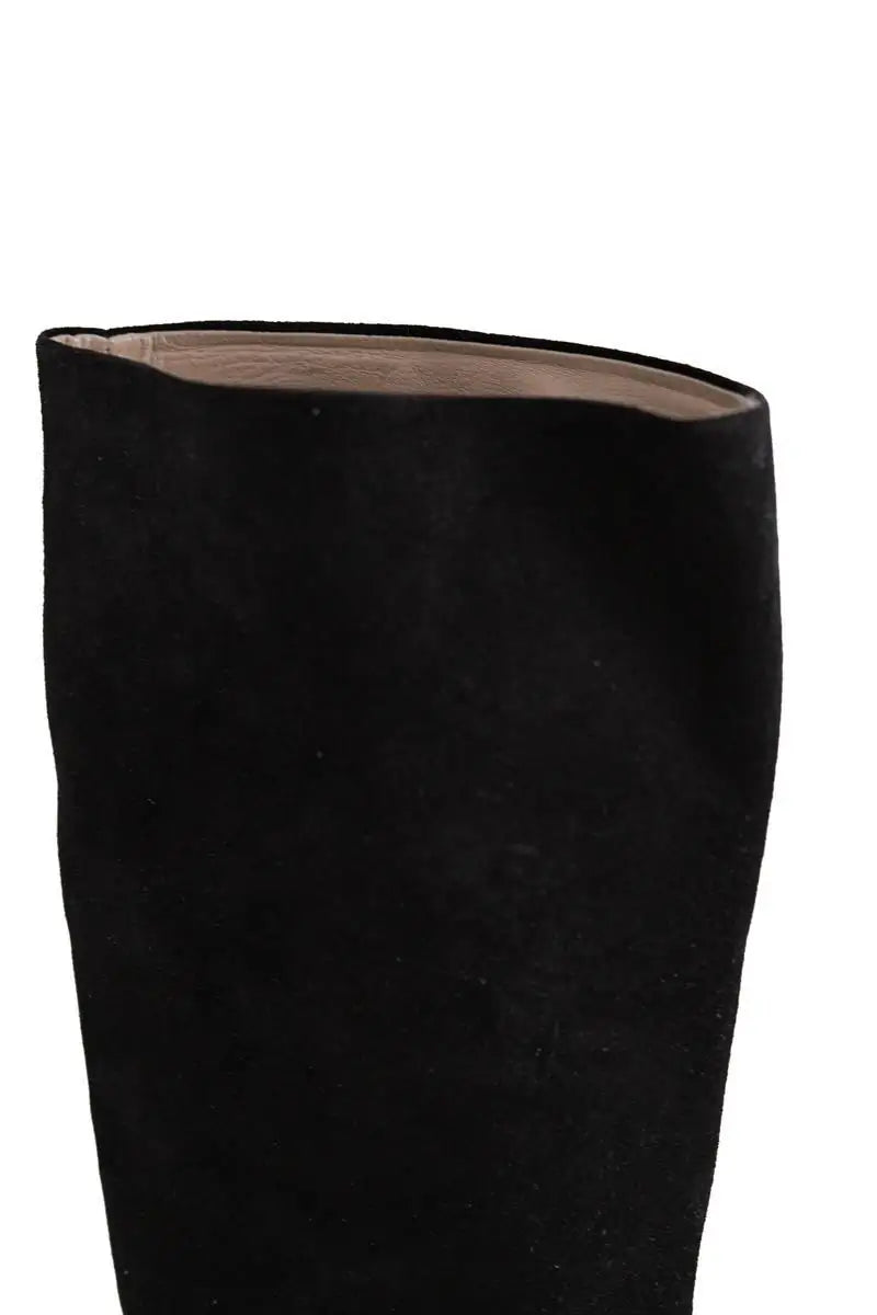 Bottes Joseph Noir en Daim