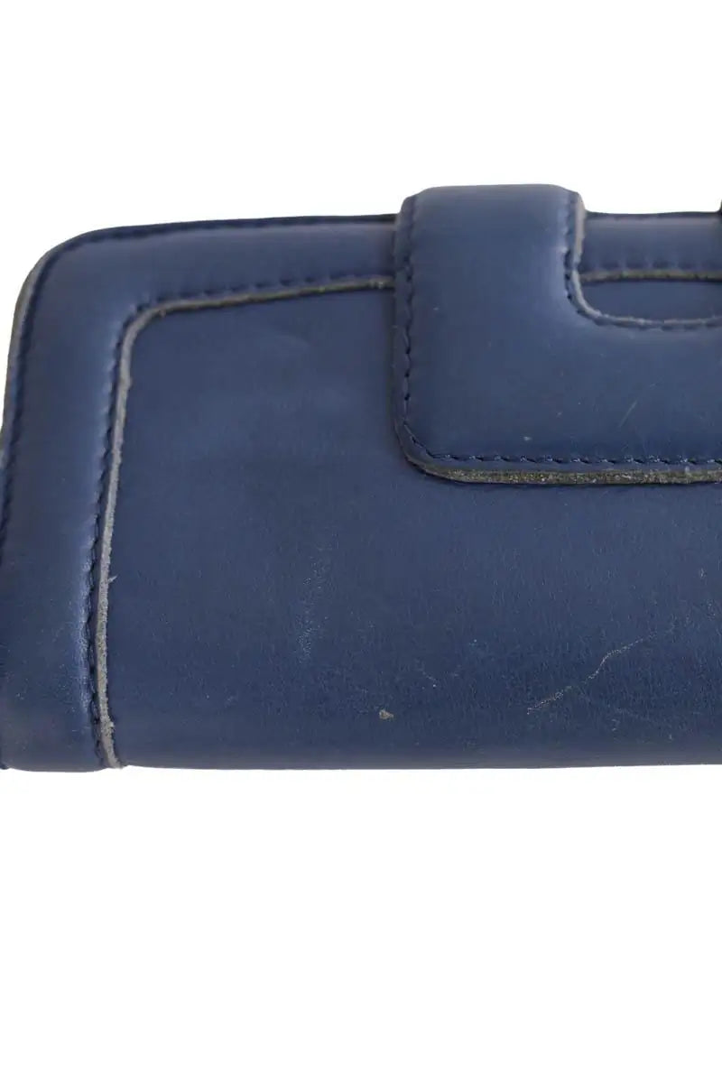 Portefeuille Gerard Darel Bleu en Cuir
